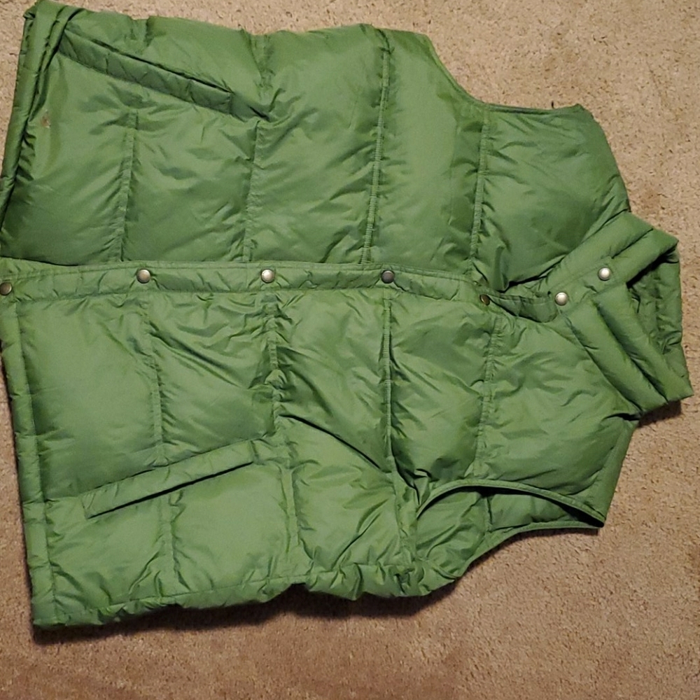 Land’s End Goose Down Feather Puffer Vest